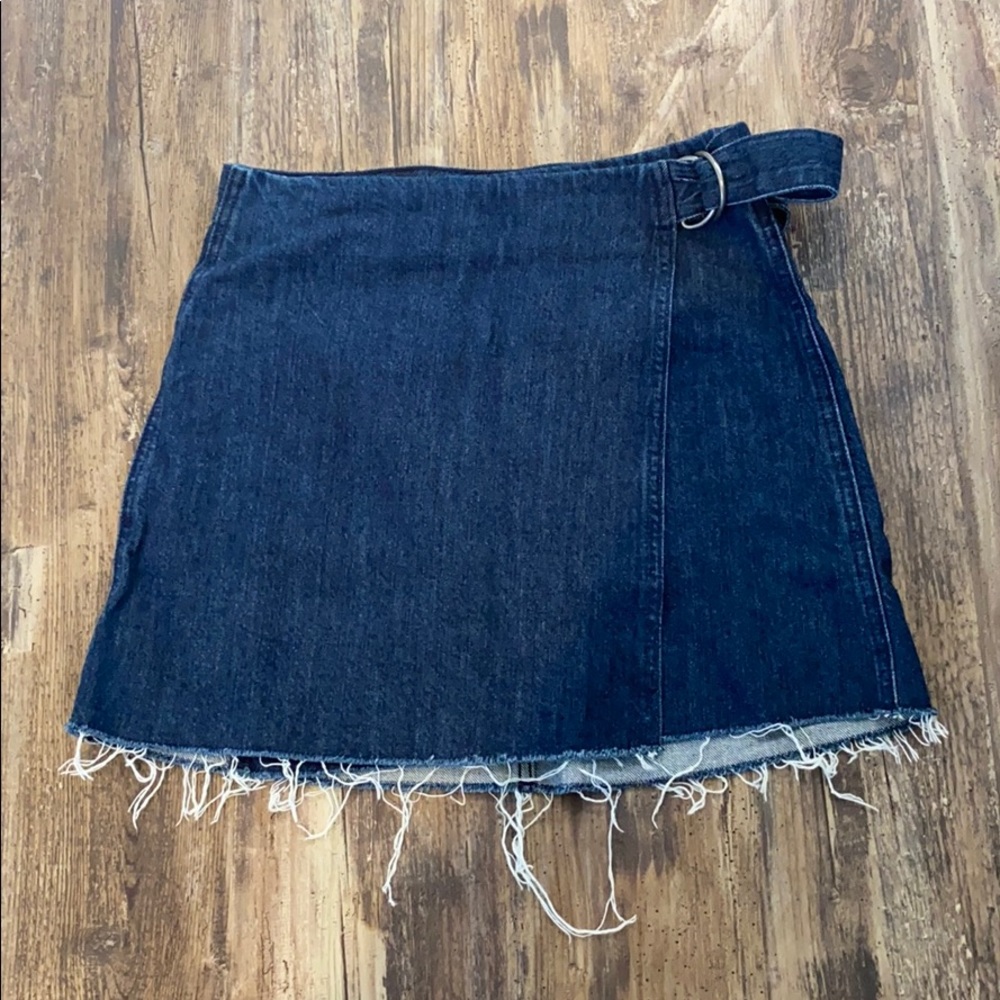 EUC Madewell Jean skirt